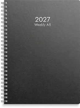 Kalender 2027 Weekly A5 refill