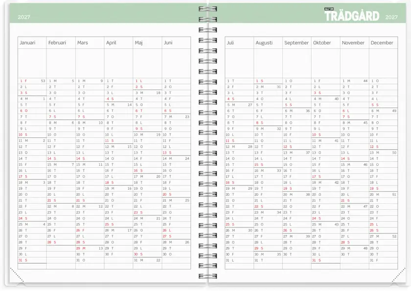Kalender Allt om Trädgård 2027 - 6