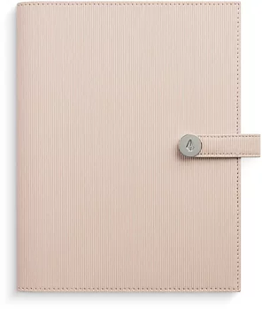 Dagbok 27 beige k.läder