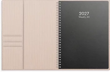 Kalender 27 Weekly A5 beige