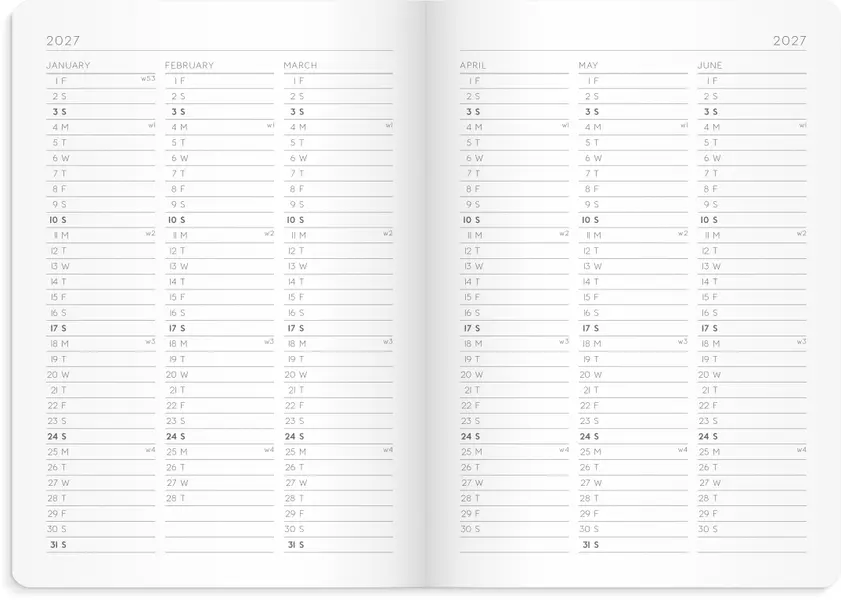 Calendar 2027 Monthly Planner - 3