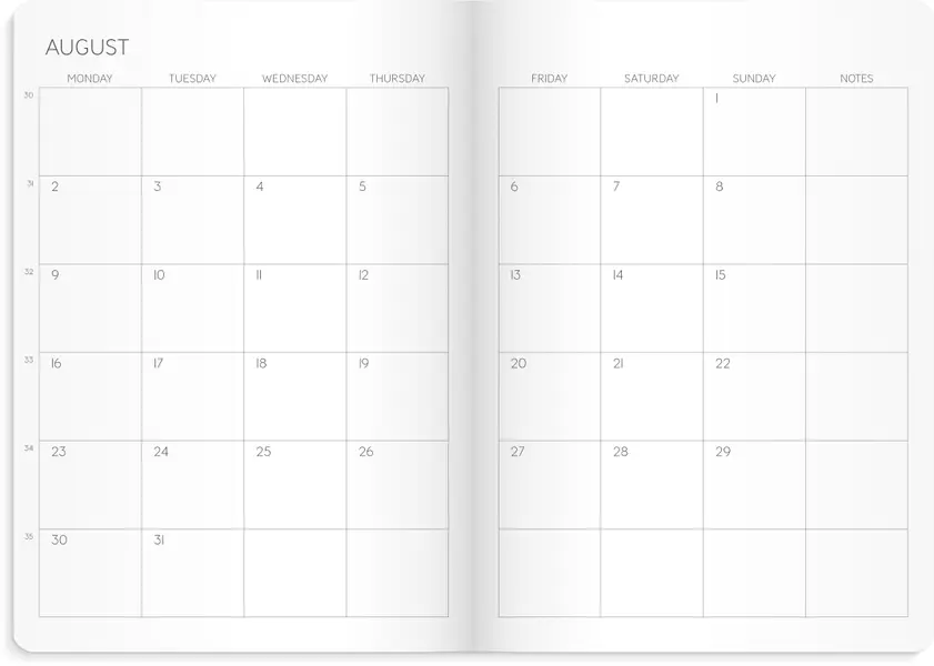 Calendar 2027 Monthly Planner - 2
