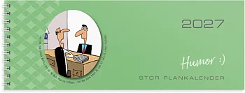 Stor Plankalender Humor 2027
