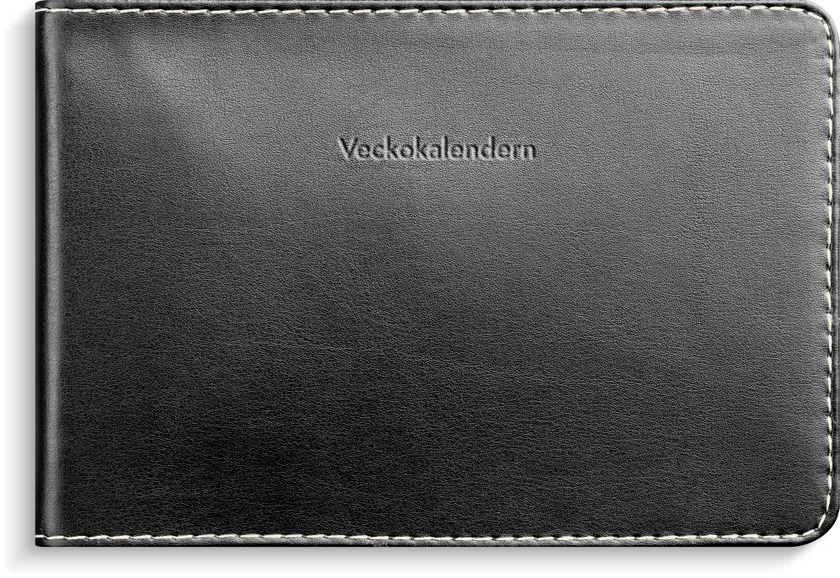 Veckokalendern 27 svart k.läd