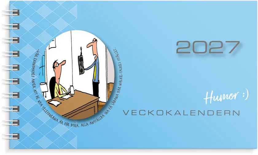Veckokalendern Humor 2027