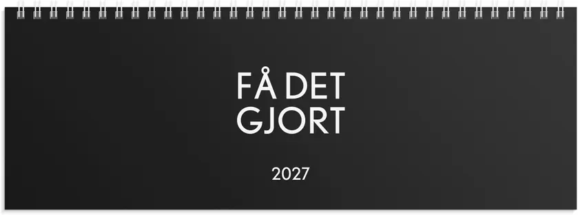 Bordskalender Få det gjort 27
