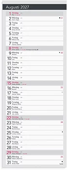 Liten Bordskalender Elegant 27
