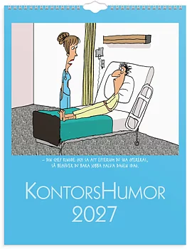 Väggkalender 2027 Kontorshumor