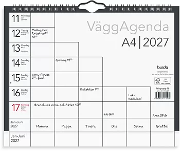 Väggagenda 2027 A4