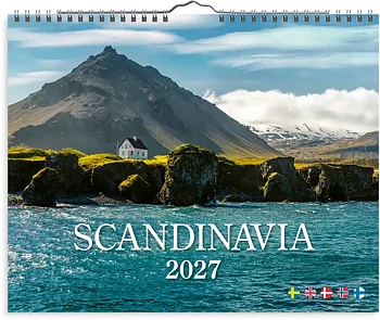 Väggkalender 2027 Scandinavia