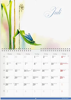 Väggkalender 27 Naturalmanacka