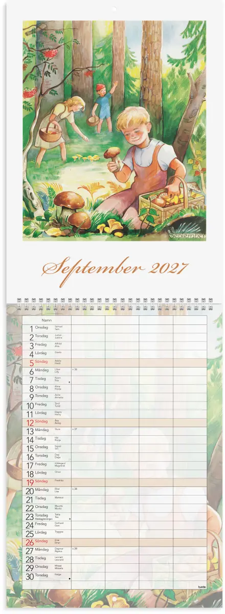 Familjekalender 27 Frykstrand - 2