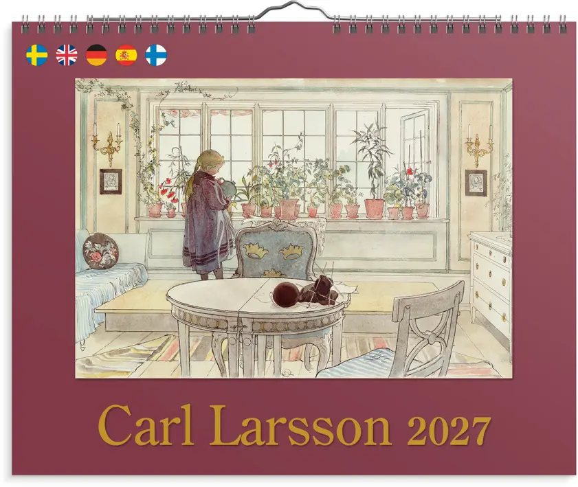 Väggkalender Carl Larsson 2027