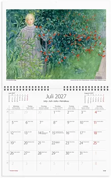 Väggkalender Carl Larsson 2027