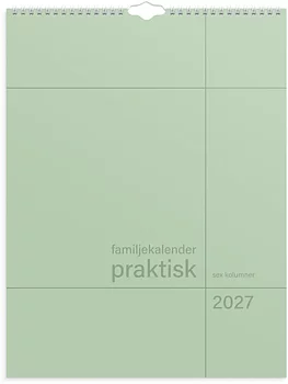 Familjekalender 2027 Praktisk