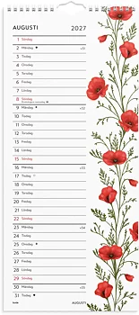 Väggkal 27 Blomsterkalendern