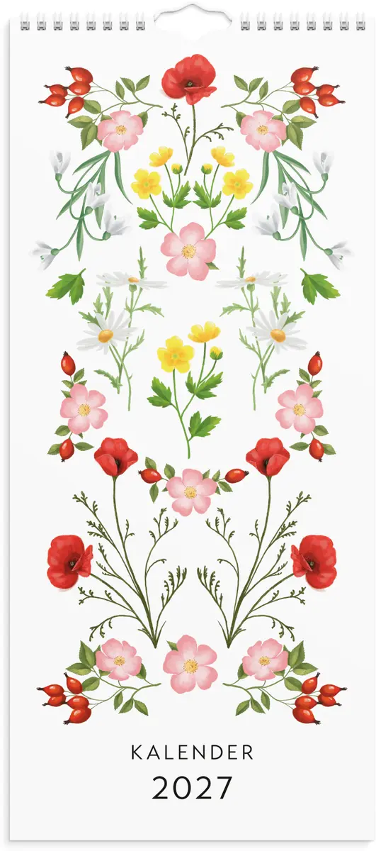 Väggkal 27 Blomsterkalendern