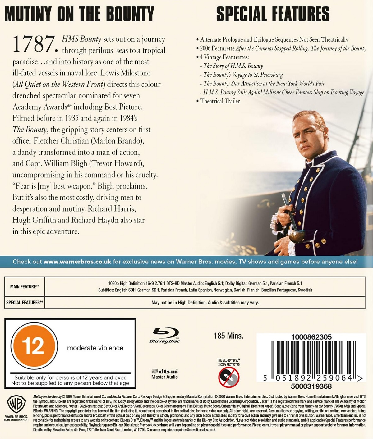 Mutiny On the Bounty (Blu-ray) - 2