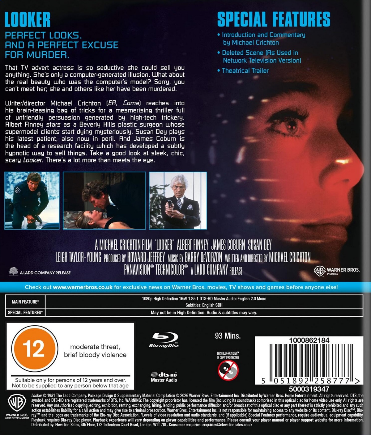 Looker (ej svensk text) (Blu-ray) - 2