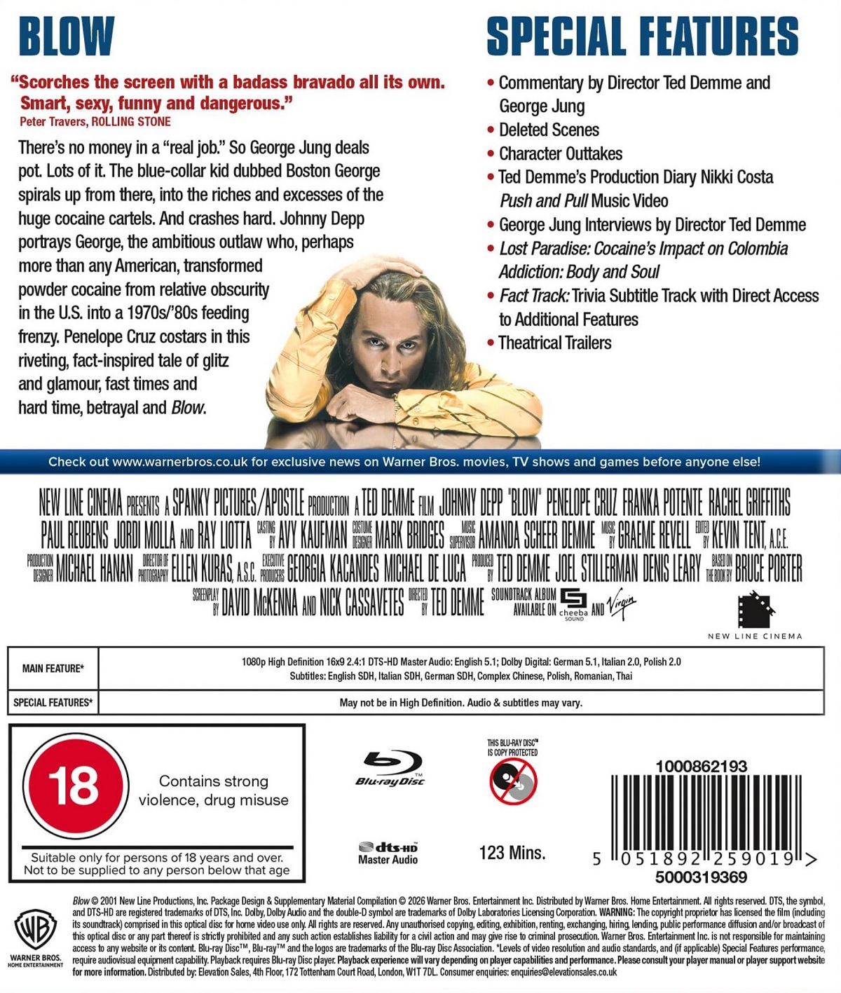 Blow (ej svensk text) (Blu-ray) - 2