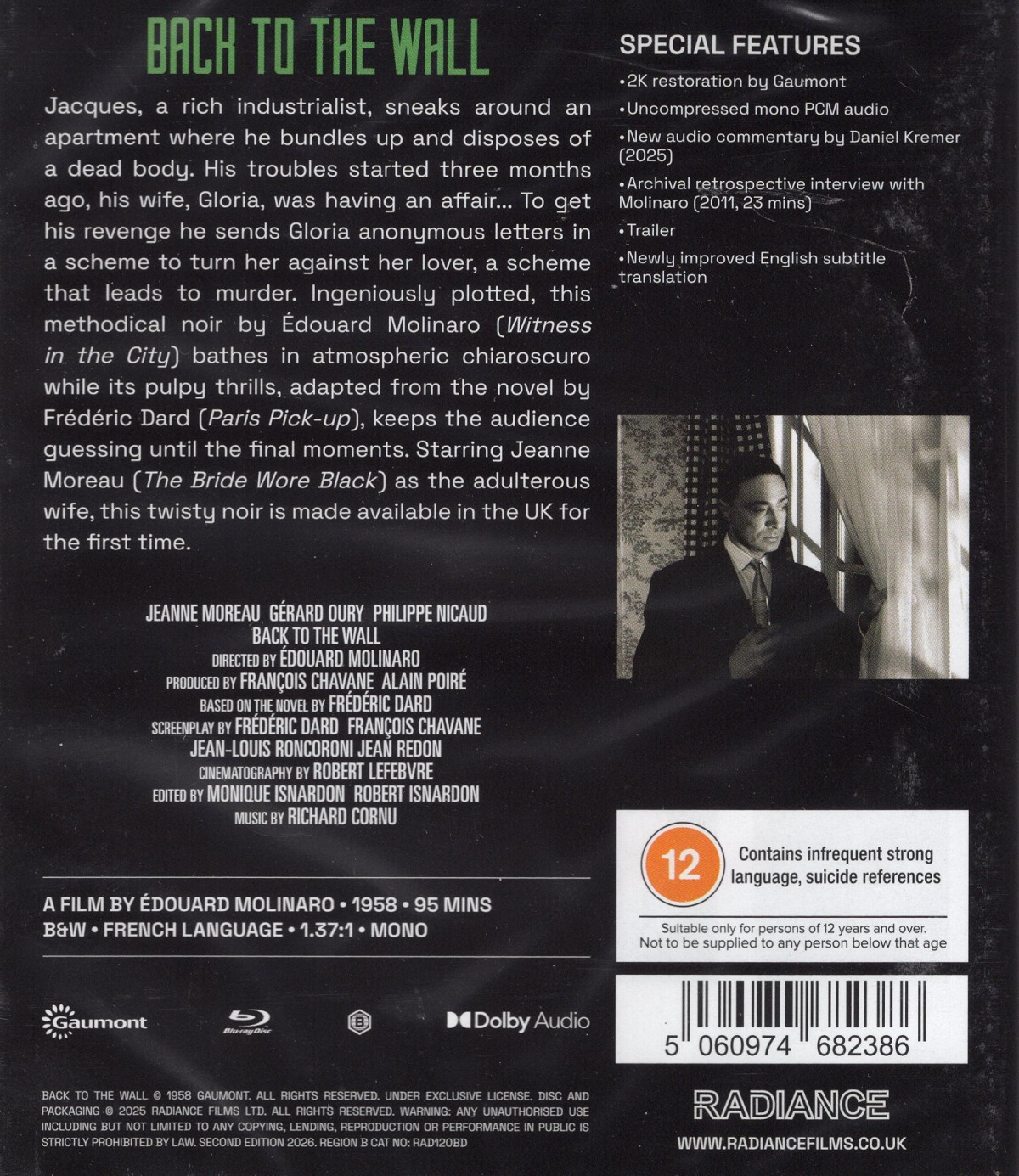 Back To the Wall (ej svensk text) (Blu-ray) - 2