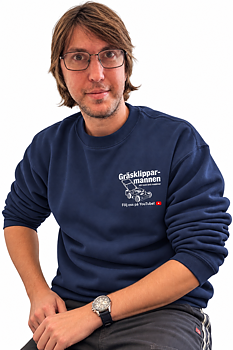 Gräsklipparmannen Sweatshirt Collegetröja