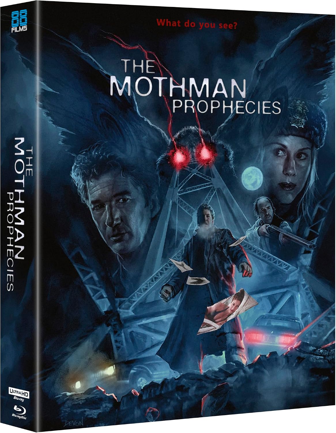 The Mothman Prophecies (Limited Edition) (ej svensk text) (4K Ultra HD + Blu-ray) - 2