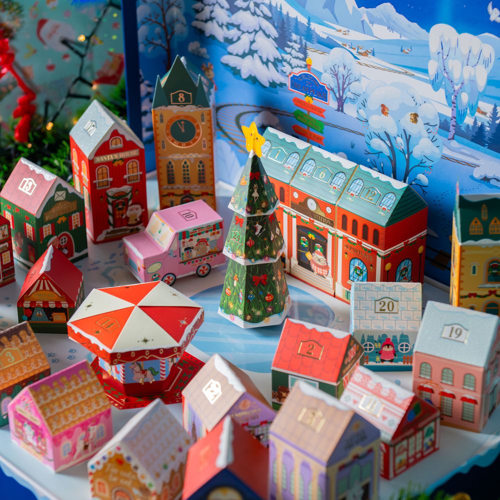 Adventskalender/julekalender med skrivebordsartikler fra Legami - 4