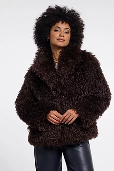 Lias jacket coffee rost