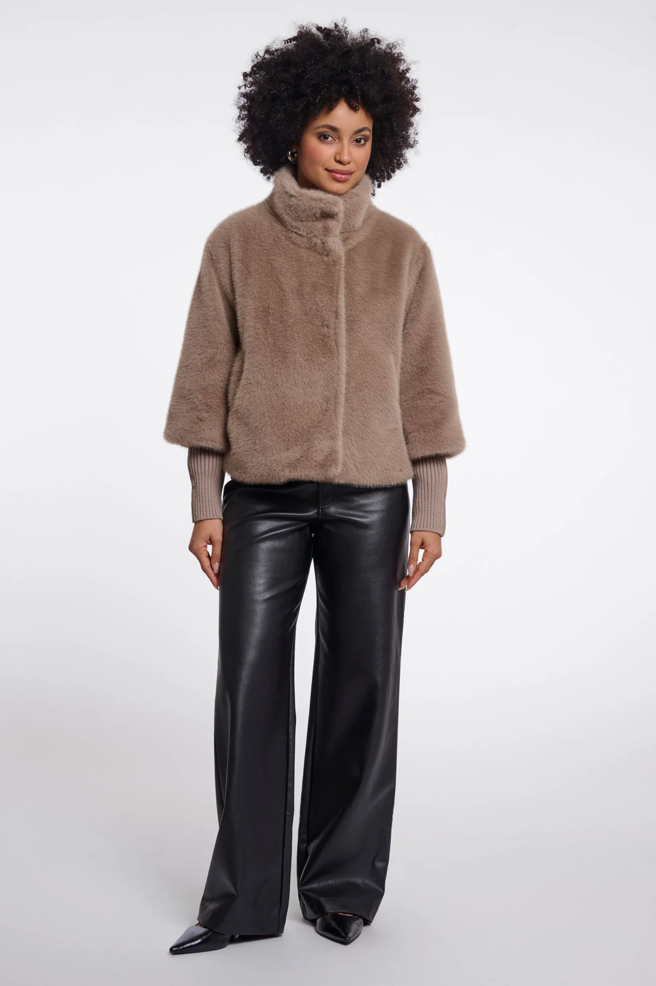 Nesrin jacket mocha latte - 3