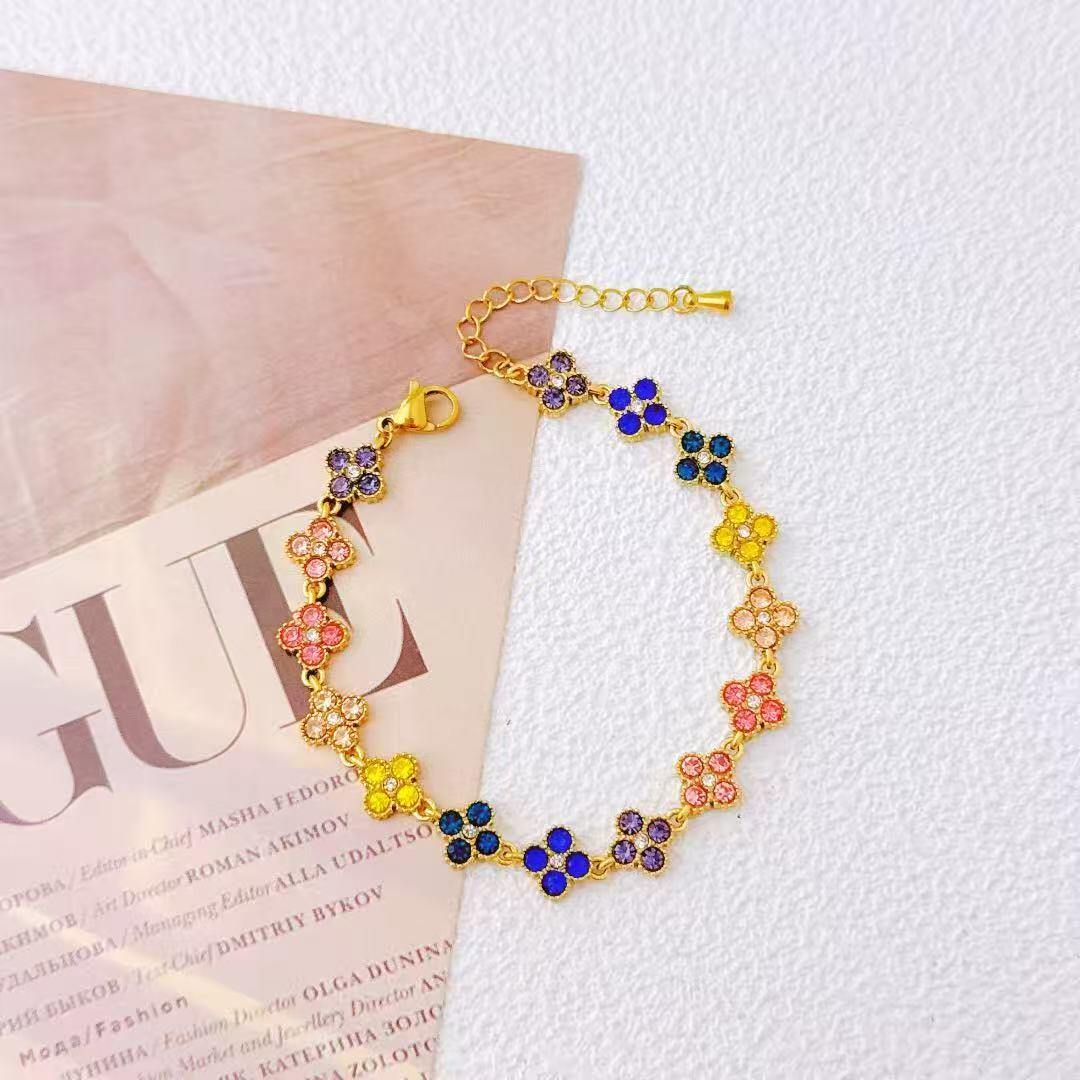 Bracelet clover multi - 2