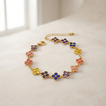 Bracelet clover multi