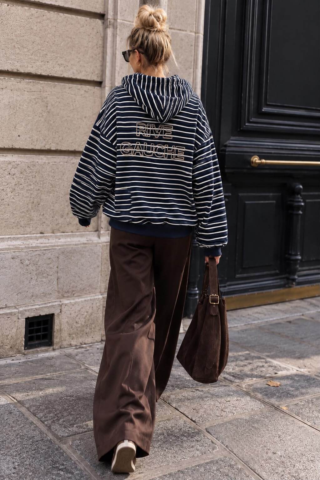 Hoodie Rive Gauche navy - 2