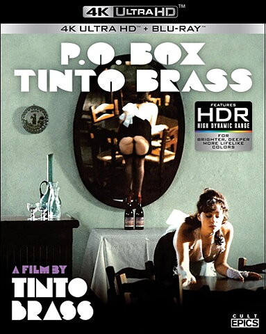 P.O. Box Tinto Brass (BLU-RAY 4K ULTRA HD + BLU-RAY)