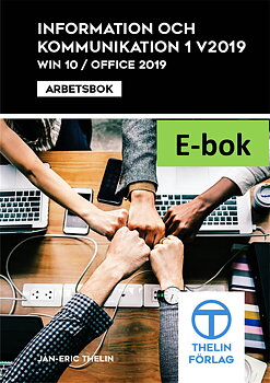 Information o Kommunikation 1 V2019 - Arbetsbok E-bok