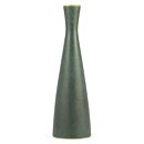 Frode Bahnsen (1960s) Green Hourglass Vase 20 cm