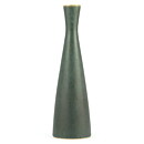 フロード・バーンセン　グリーンの細長いベース Vase (20cm)　1960年代