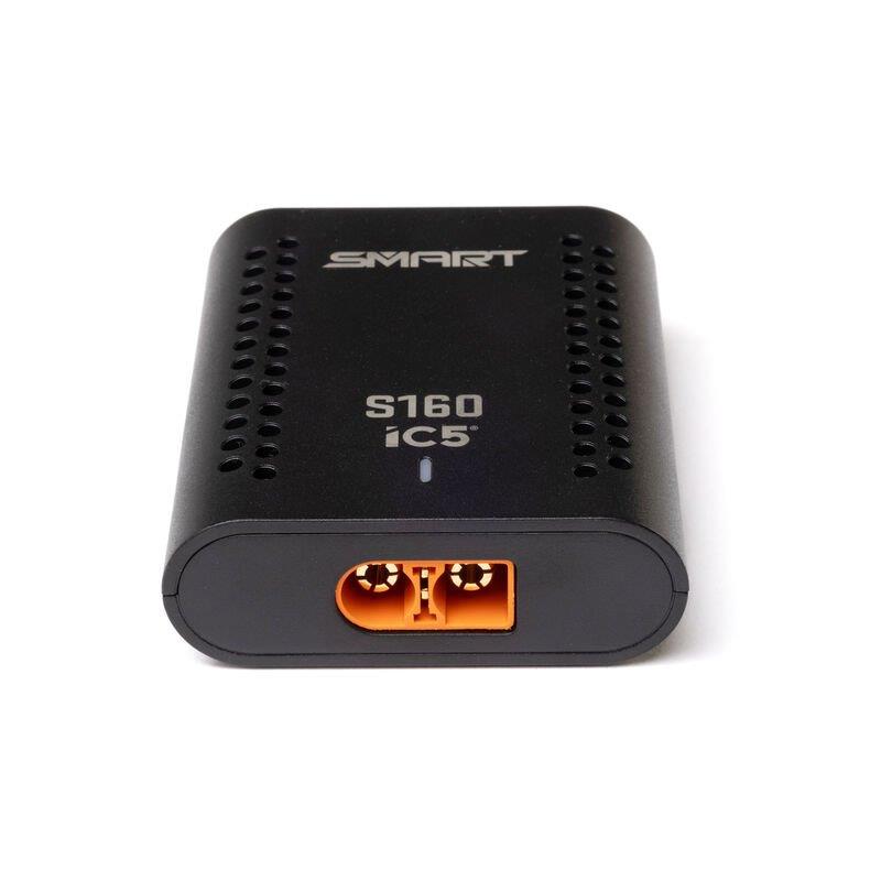 Spektrum Accessories S160 1x60W USB-C Smart Charger: IC5 - 5