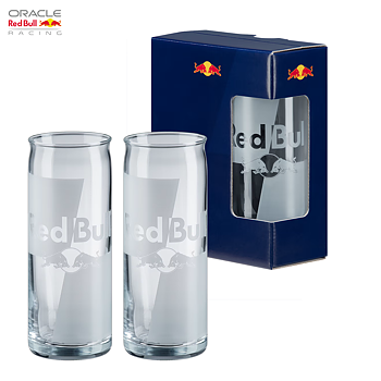 RedBull serving glass 2-pack