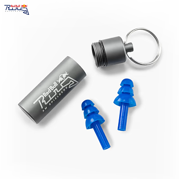 Red Bull Ring Earplugs with Case