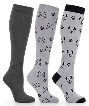 3-Pack Sthlm Sock co. Stödstrumpor Hundar & Katter