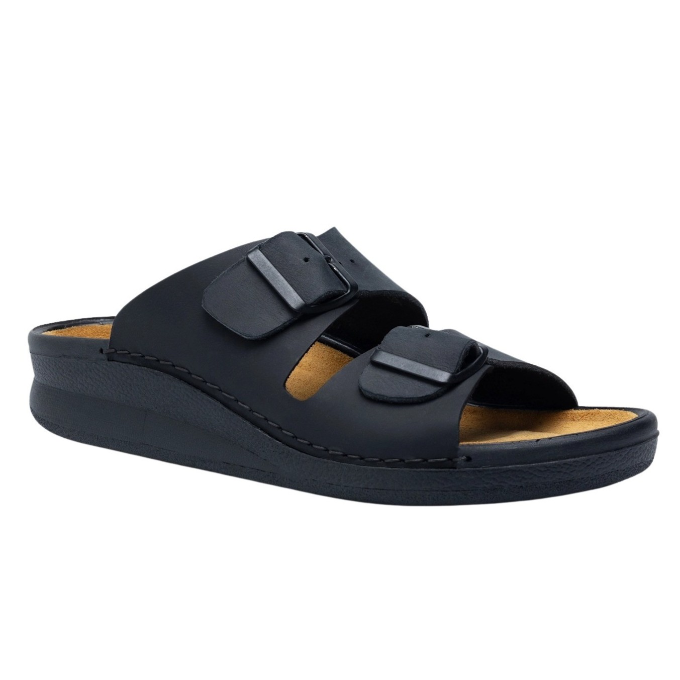 2650 Sandal Svart med utbytbar fotbädd