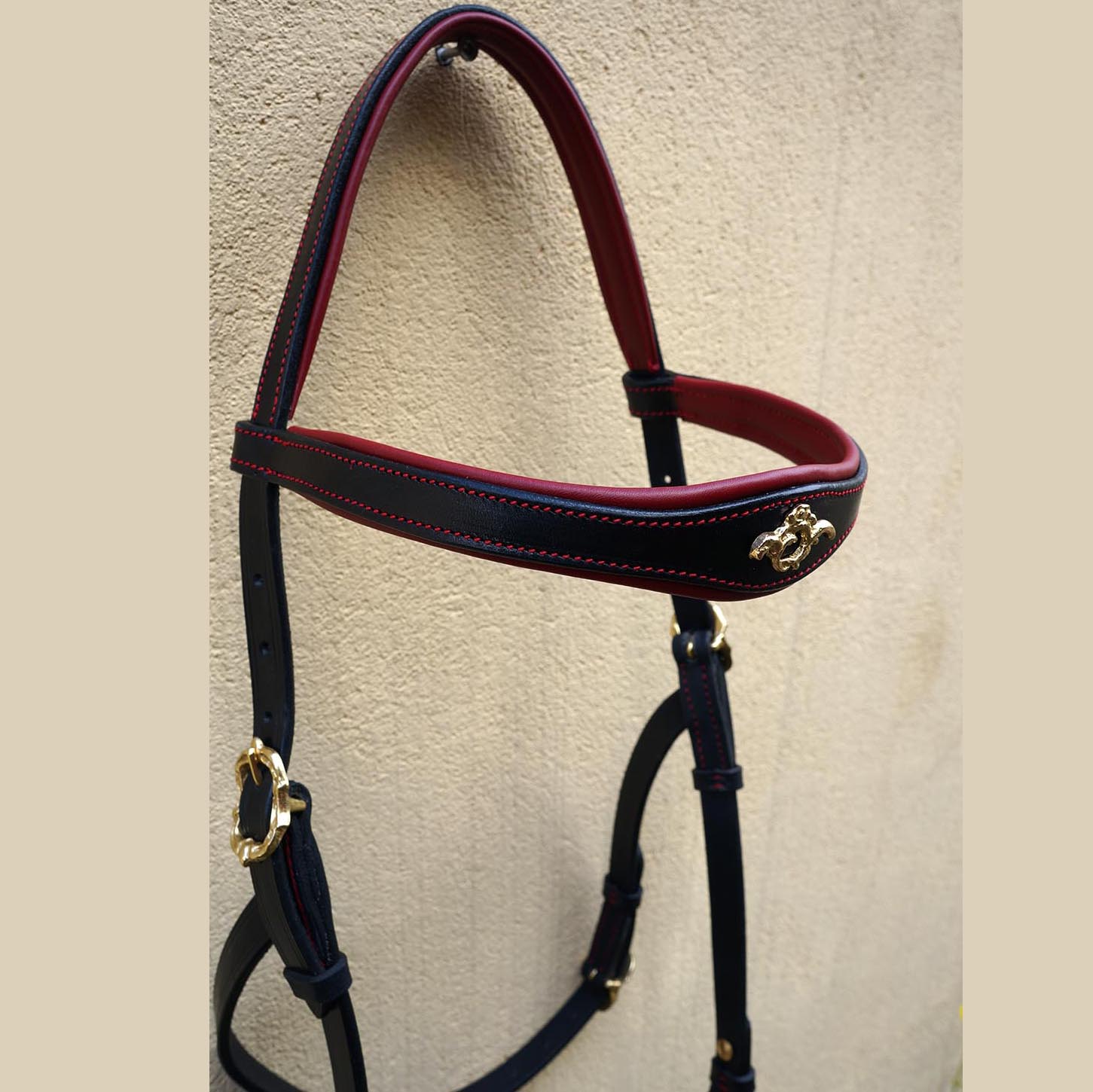 Hackamore headstall Noble by Opux® (without nosepart and scissors)