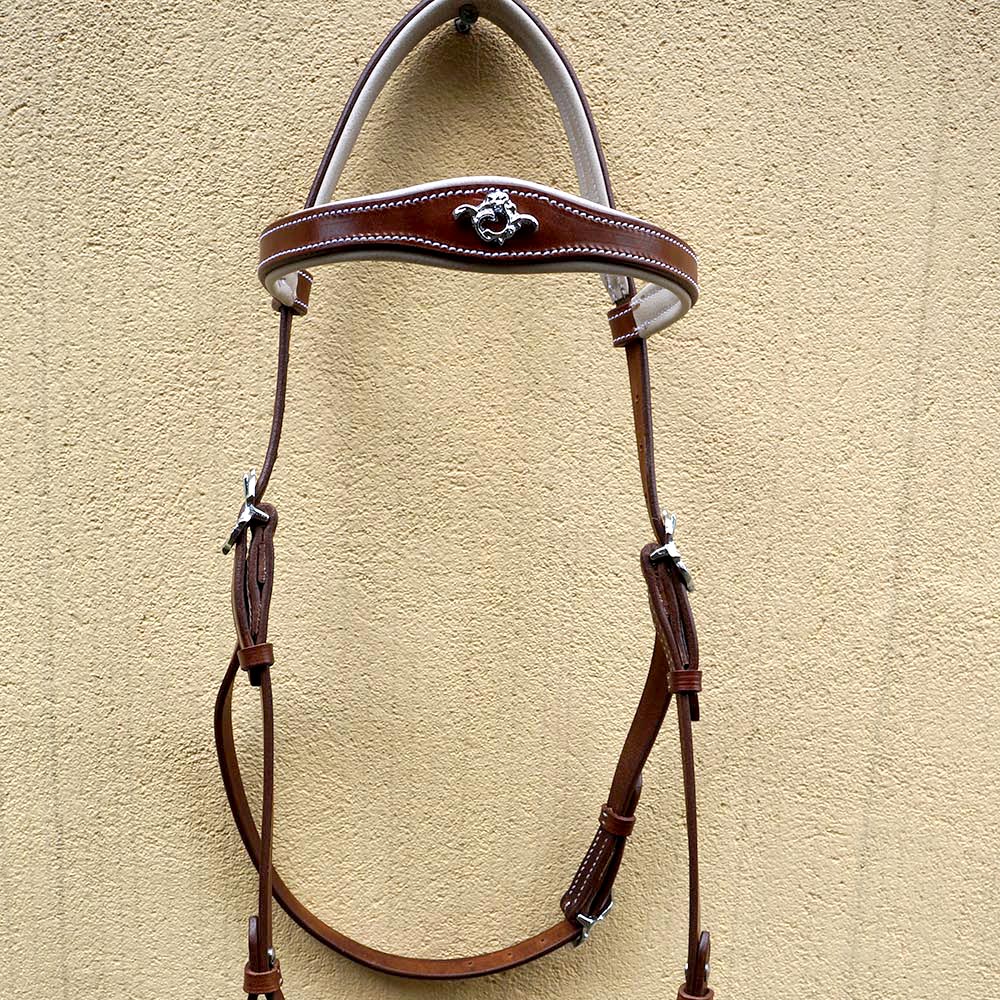 Hackamore headstall Noble by Opux® (without nosepart and scissors) - 5