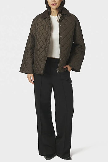 Neo Noir &nbsp;- Iva Quilt Jacket Khaki