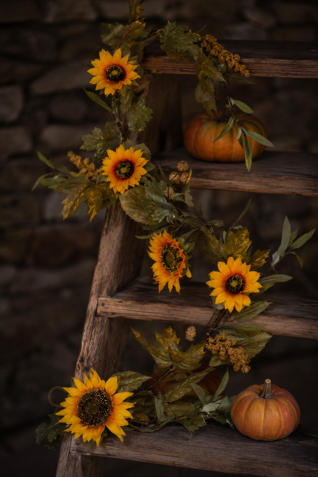 Ljusslinga Led Solros Girlang - 150 cm - 2