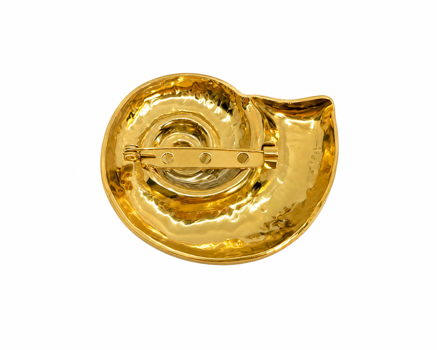 OCEAN BROOCHE GOLD