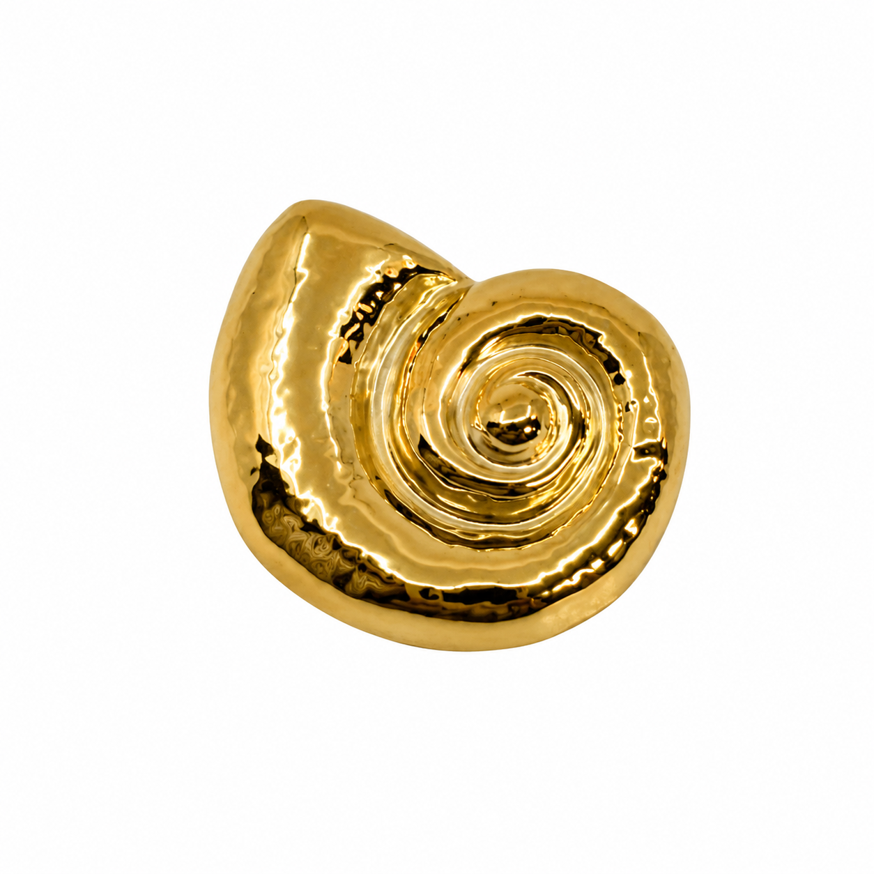 OCEAN BROOCHE GOLD