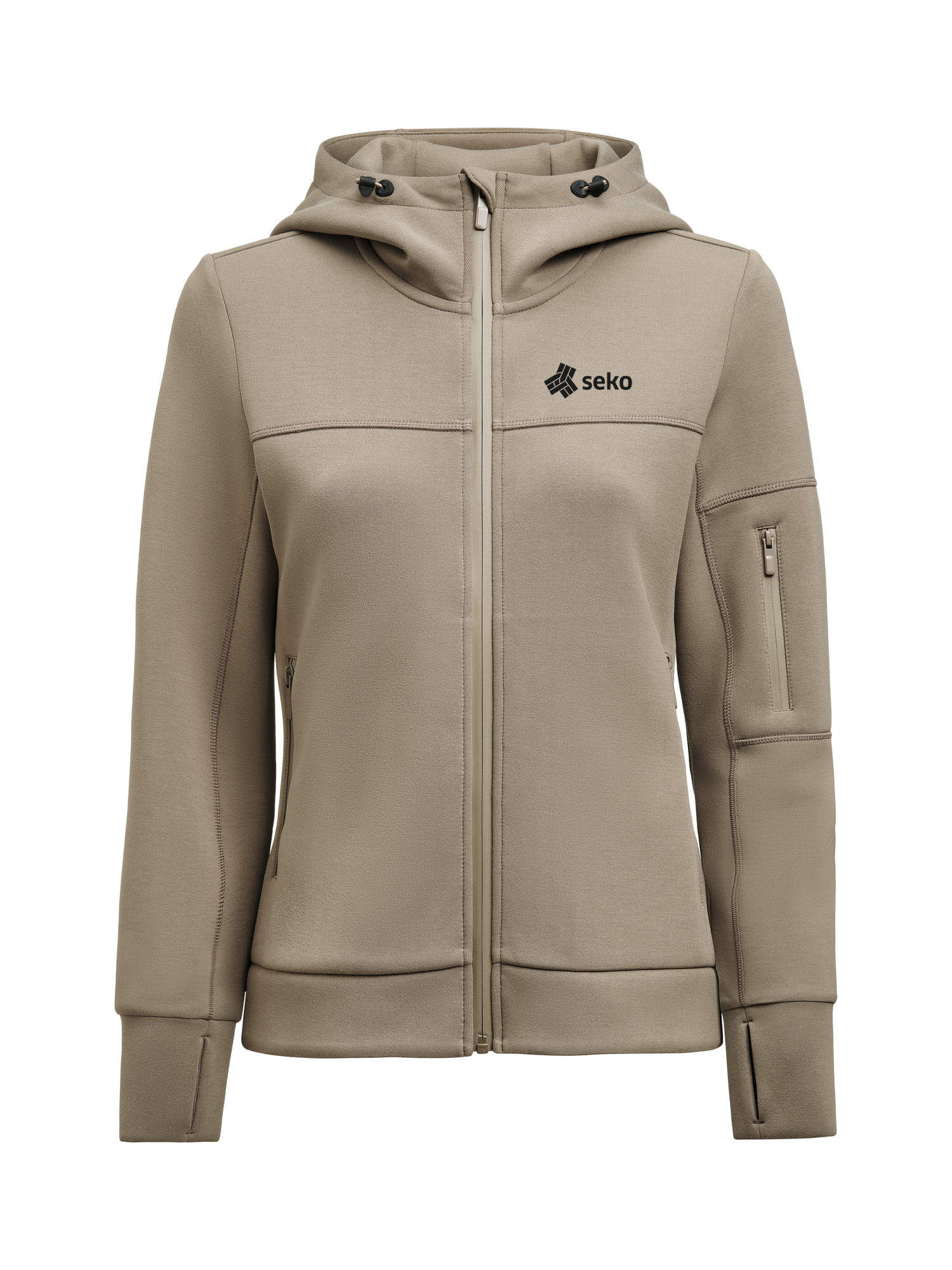 Hoodtröja fullzip Montana - Dam - Flera färger