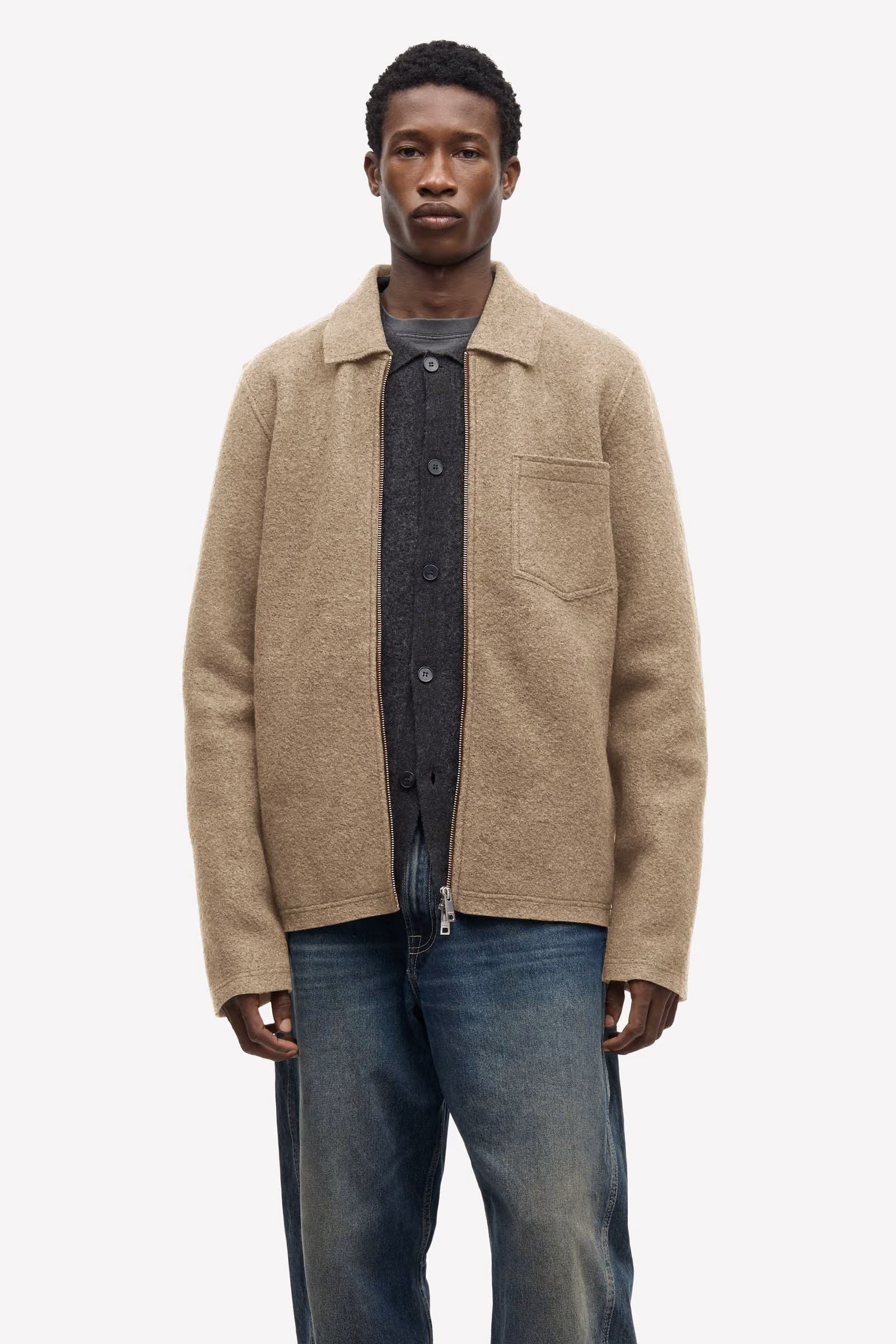 SAMSØE SAMSØE Hannes Full Zip 14612 - 2